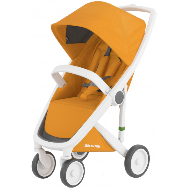 Фото - Коляска прогулочная Greentom Classic Sunflower-White