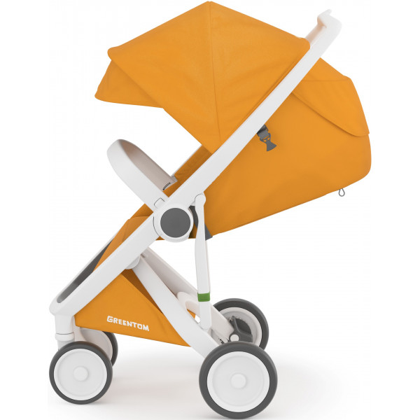Фото - Коляска прогулочная Greentom Classic Sunflower-White
