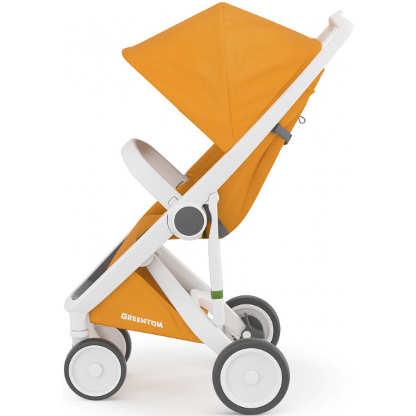 Фото - Коляска прогулочная Greentom Classic Sunflower-White