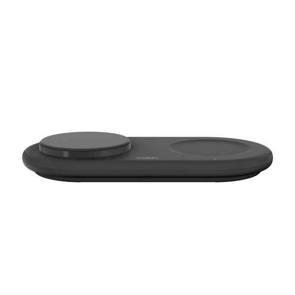 Фото - Беспроводное зарядное устройство Belkin 2в1 15Вт Pad Qi2 Black (WIZ021VFBK)