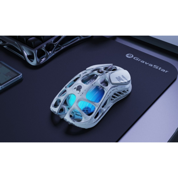 Фото - Мышь беспроводная игровая GravaStar Mercury M1 Pro (GRAVASTARM1PRO_WSM)
