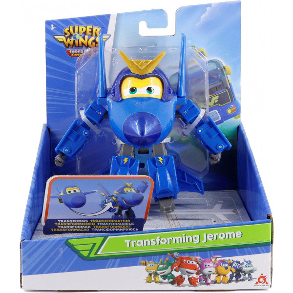 Фото - Робот-трансформер Super Wings Transforming Джером (EU770230)