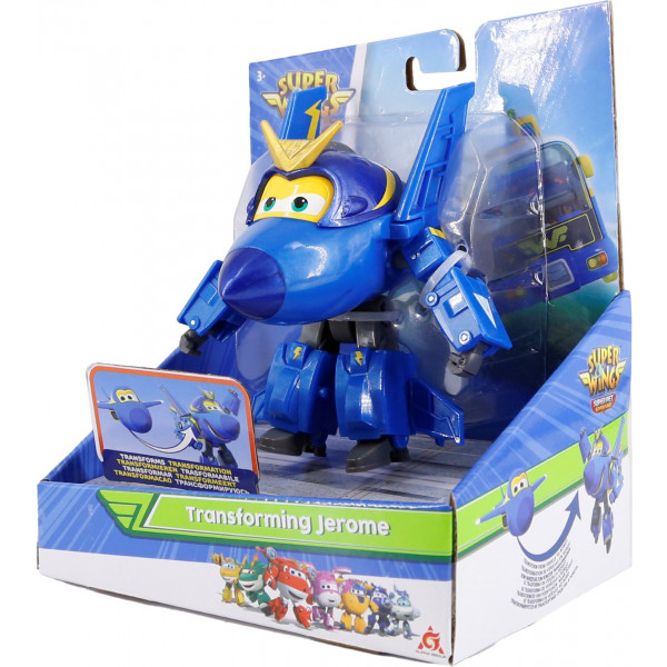 Фото - Робот-трансформер Super Wings Transforming Джером (EU770230)