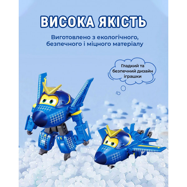 Фото - Робот-трансформер Super Wings Transforming Джером (EU770230)