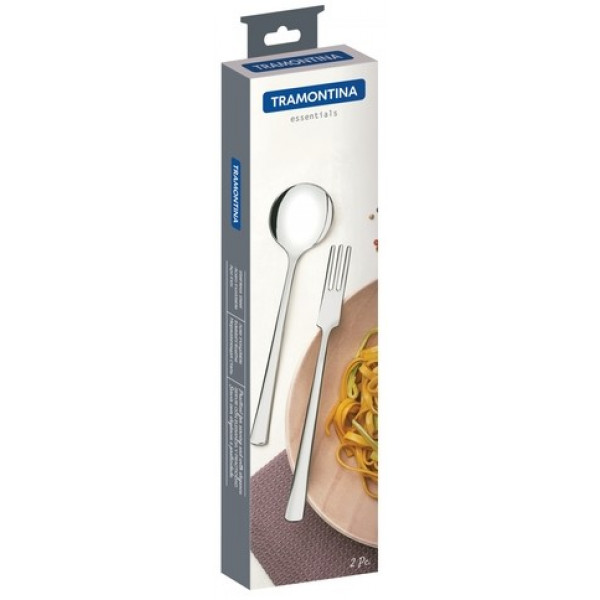 Фото - Набор столовых приборов Tramontina Essentials для спагетти (66934/593)
