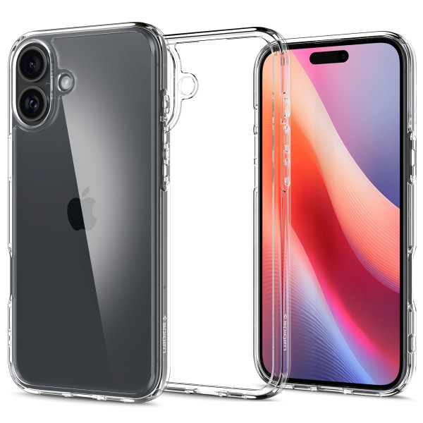 Фото - Чехол для смартфона Spigen for iPhone 16, Ultra Hybrid, Crystal Clear (ACS08197)