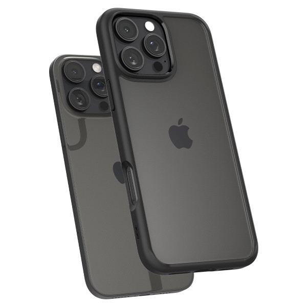 Фото - Чехол для смартфона Spigen for iPhone 16 Pro Ultra Hybrid Matte Black (ACS08125)