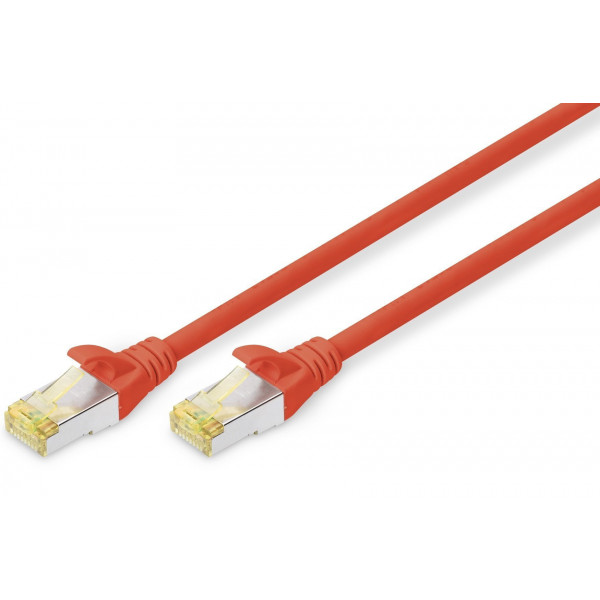 Фото - Кабель патч-корд Digitus CAT 6a S-FTP AWG 26/7 0.5m Red (DK-1644-A-005/R)