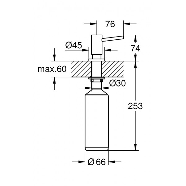 Фото - Мойка кухонная+смеситель Grohe K700U (31574GN1+30274GN0+40535GN0 матовый прохладный восход солнца (31574GN274)