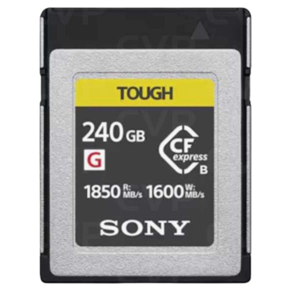 Фото - Карта памяти Sony CFexpress Type B 240GB R1850/W1600MB/s Tough (CEBG240T.CE7)