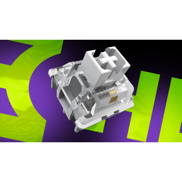 Фото - Клавиатура проводная игровая Hator Hellyberry HK60 White-Violet (HK60)