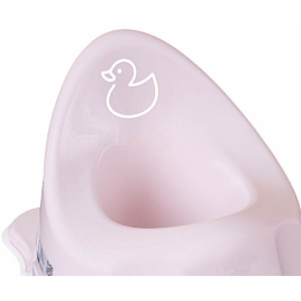 Фото - Горшок детский Tega Baby Утенок с антискользящей резиной Светло-розовый (DK-001-130)