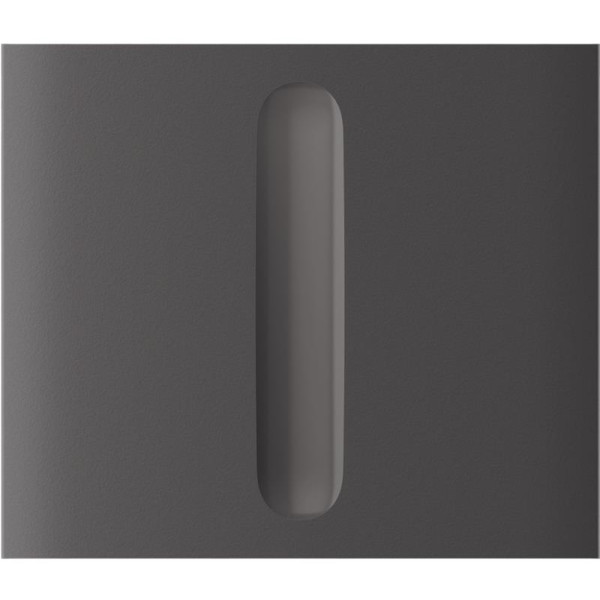Фото - Кнопка LightSwitch центральная для одноклавишного выключателя Ajax CenterButton Dimmer Vertical 1-gang 2-way for LightSwitch, Jeweler, grey (000051296)