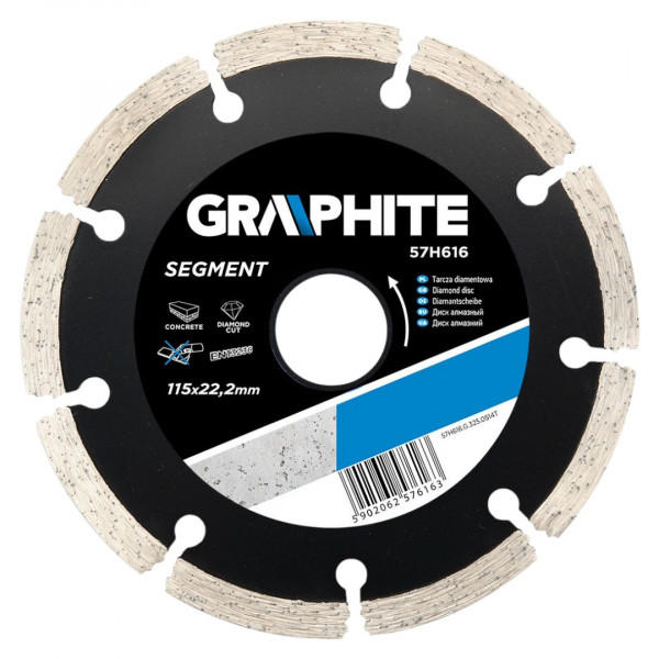 Фото - Диск алмазный GRAPHITE 57H616