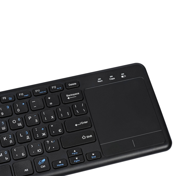 Фото - Клавиатура беспроводная 2E KT100 WL, EN/UK Black (2E-KT100WB_UA)