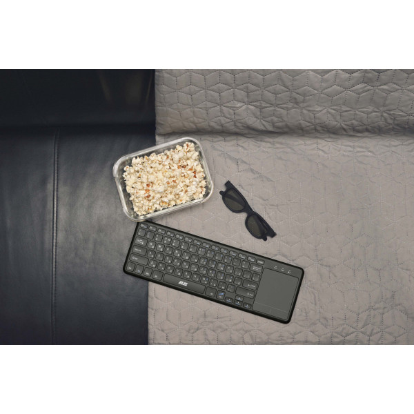 Фото - Клавиатура беспроводная 2E KT100 WL, EN/UK Black (2E-KT100WB_UA)