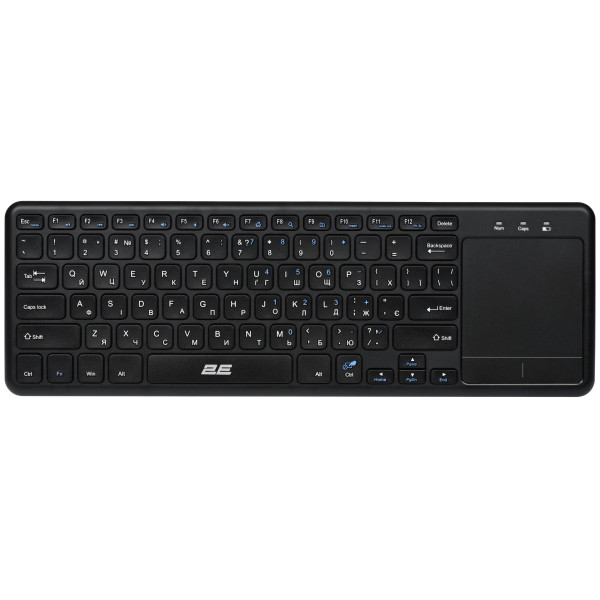 Фото - Клавиатура беспроводная 2E KT100 WL, EN/UK Black (2E-KT100WB_UA)