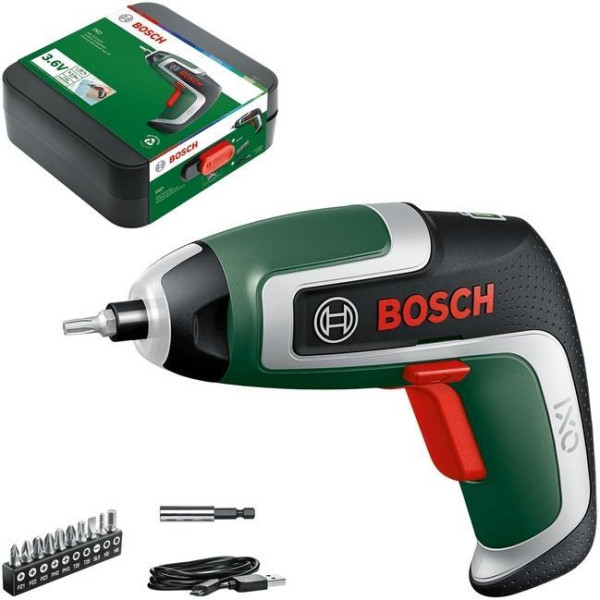 Фото - Аккумуляторная отвертка Bosch IXO 7 (0.603.9E0.020)