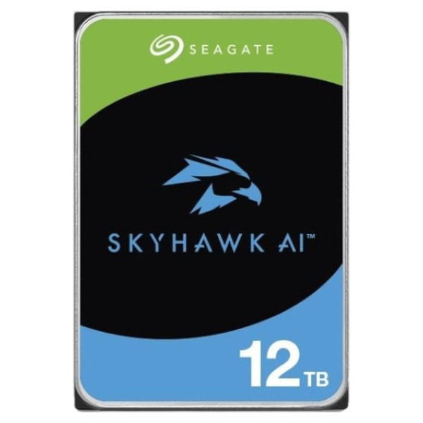 Фото - Жесткий диск внутренний Seagate 12TB 3.5" 7200 256MB SATA SkyHawk AI (ST12000VE001)