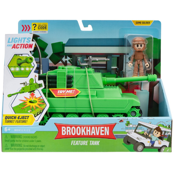 Фото - Набор игровых фигурок DevSeries Feature Vehicle Brookhaven: Tank (CRS0056)