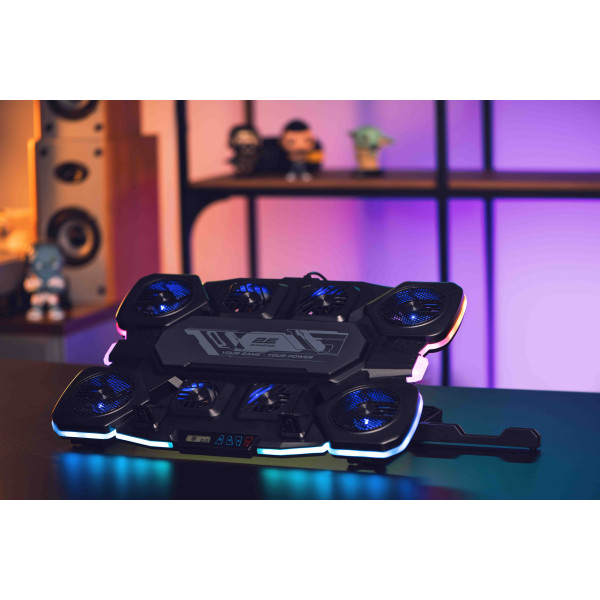 Фото - Уценка - Подставка под ноутбук охлаждающая 2E Gaming 2E-CPG-012 Black