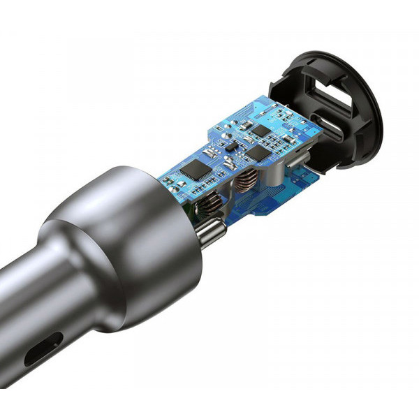 Фото - Автомобильное зарядное устройство UGREEN QC 3.0+QC 3.0 Dual USB-A 36W CD213 (60980)