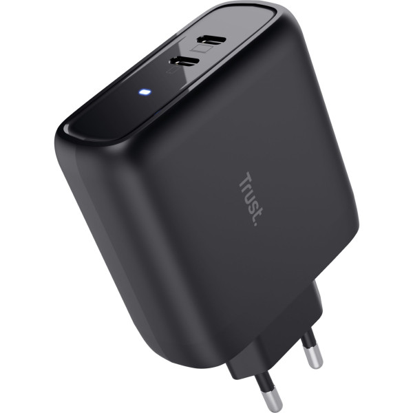 Фото - Сетевое зарядное устройство Trust Maxo 2xUSB-C PD (25380)