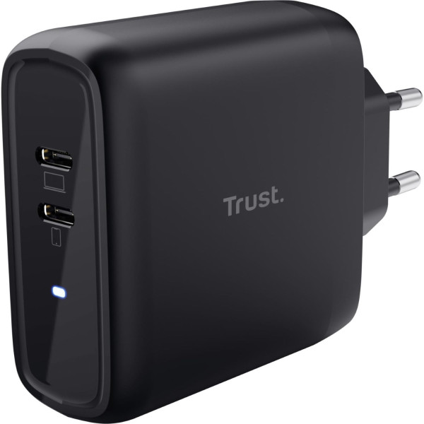 Фото - Сетевое зарядное устройство Trust Maxo 2xUSB-C PD (25380)