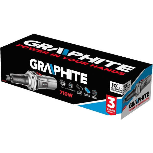 Фото - Прямая шлифовальная машина GRAPHITE 710Вт (59G071)