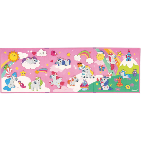 Фото - Настольная игра (3-4 года) Janod Единорожки 30 эл. (J05452)
