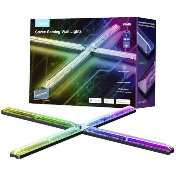 Фото - Светодиодный светильник Govee H6063 Gaming Wall light Evangelion 8 шт. (H6063312)