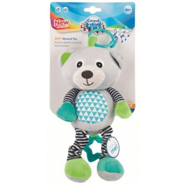 Фото - Подвеска Canpol babies Bears 0+ Grey (68/053_cor)