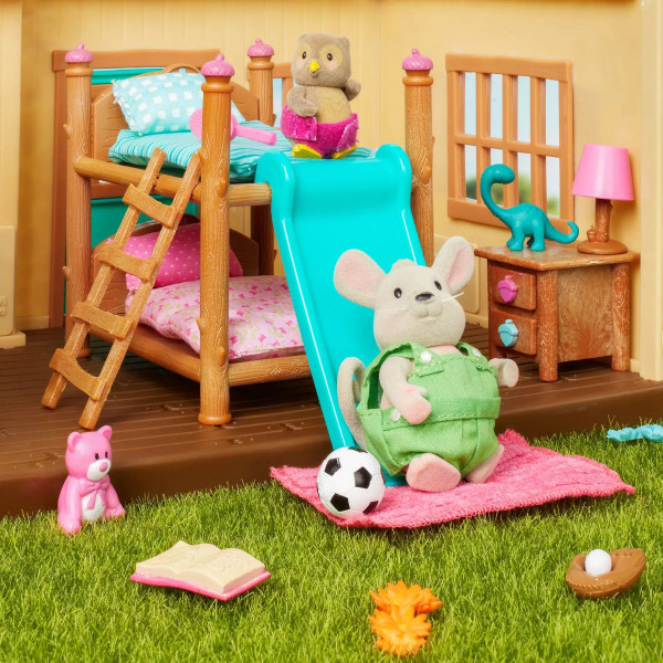 Фото - Коллекционные фигурки Li'l Woodzeez Семья Мышей (6003Z)