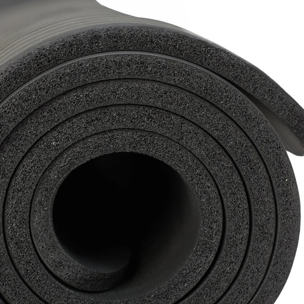 Фото - Коврик для йоги и фитнеса TECOFIT 183х61х1 см NBR Black (TOP20106462/2)