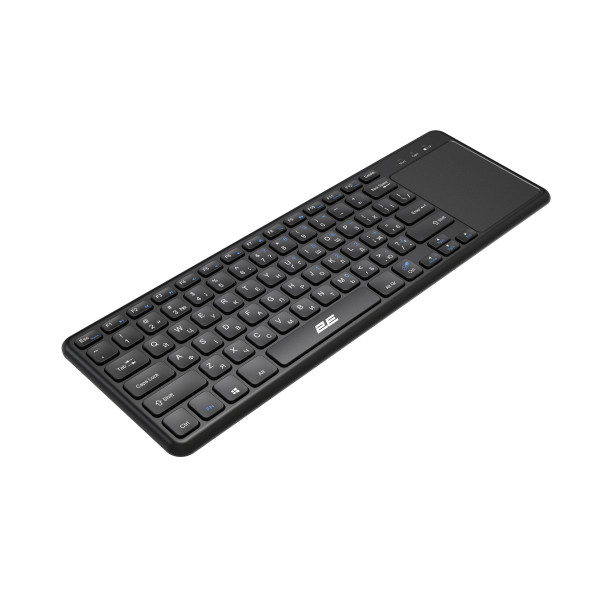 Фото - Клавиатура беспроводная 2E KT100 WL, EN/UK Black (2E-KT100WB_UA)