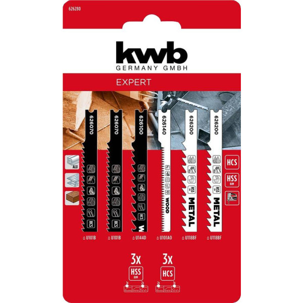 Фото - Полотно Einhell KWB 6 шт. (626280) Фото - Полотно Einhell KWB 6 шт. (626280)