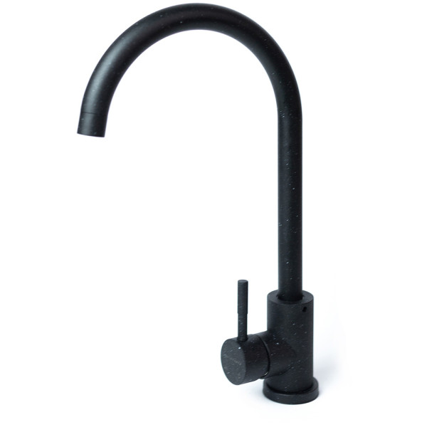 Фото - Мойка кухонная+смеситель+дозатор Adamant Brick черный (4824296209703)