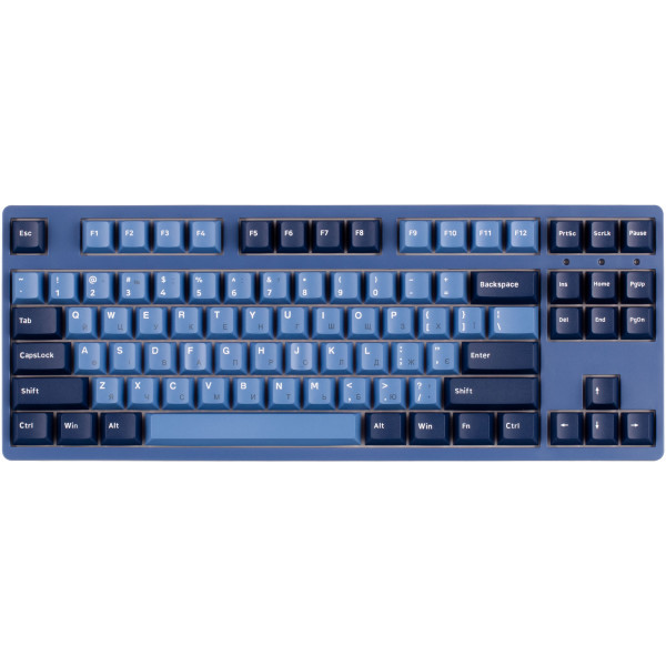 Фото - Клавиатура проводная Akko 3087 DS Ocean Star CS Pink V2, USB-A, EN/UKR, No LED Blue (6925758614238)