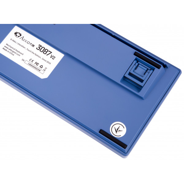 Фото - Клавиатура проводная Akko 3087 DS Ocean Star CS Pink V2, USB-A, EN/UKR, No LED Blue (6925758614238)