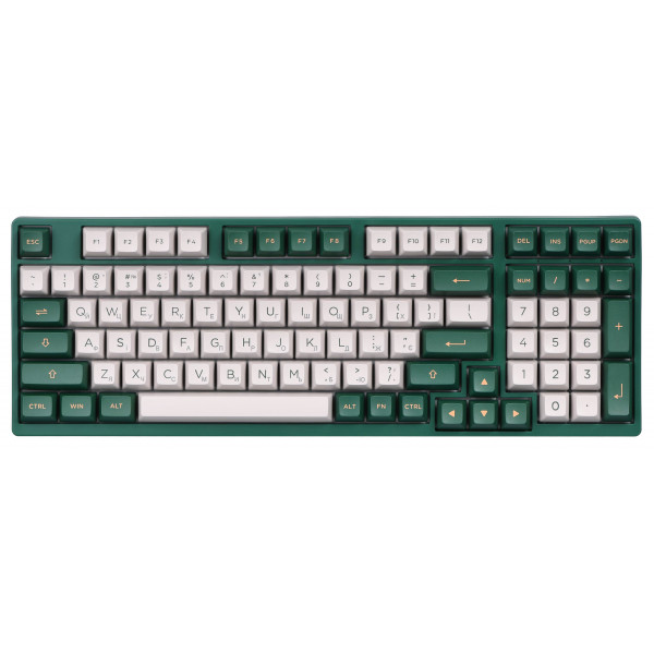Фото - Клавиатура проводная игровая Akko 3098S London TTC Speed Silver RGB (6925758615471)