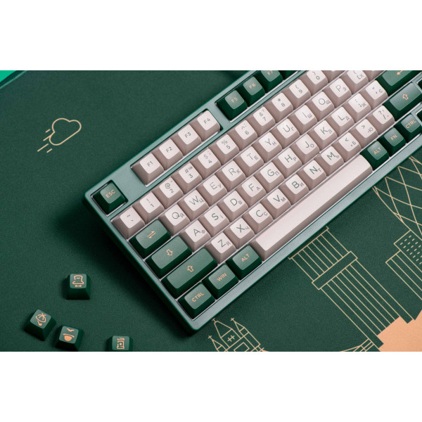 Фото - Клавиатура проводная игровая Akko 3098S London TTC Speed Silver RGB (6925758615471)