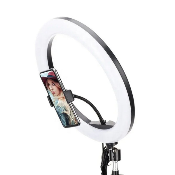 Фото - Кольцевая лампа RTAKO с держателем AR-GTB05-13 13'' Ring light (6930539513020)
