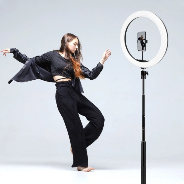 Фото - Кольцевая лампа RTAKO с держателем AR-GTB05-13 13'' Ring light (6930539513020)