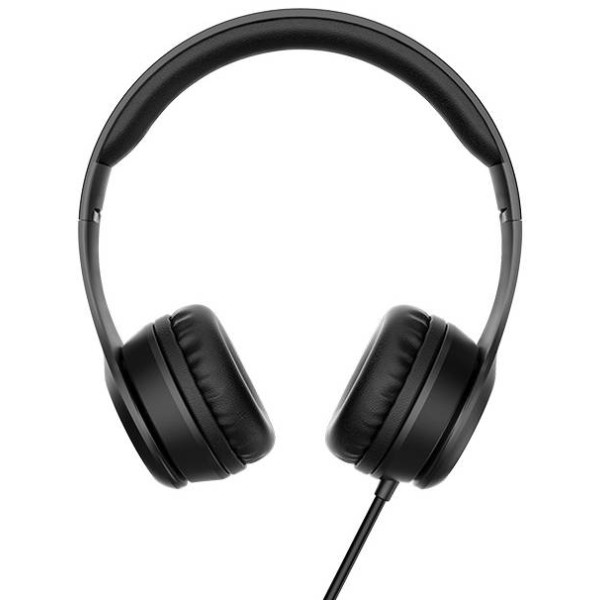 Фото - Наушники накладные проводные HOCO W21 Black (6931474708281)