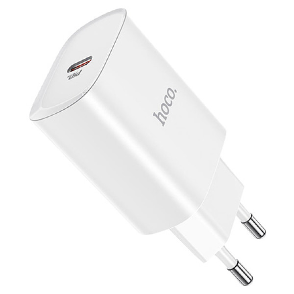 Фото - Сетевое зарядное устройство HOCO N14 PD20W charger White (6931474745026)
