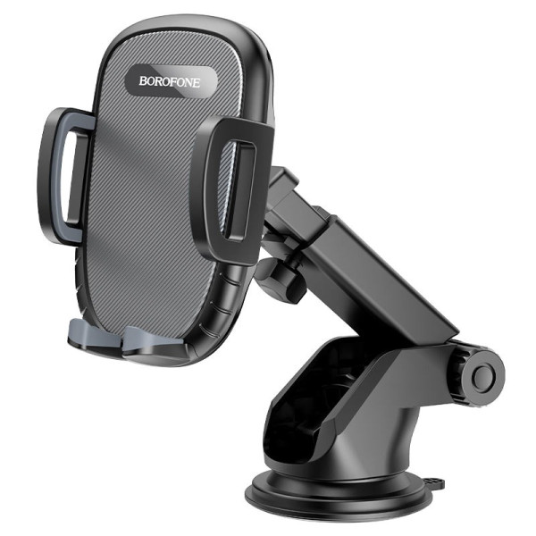 Фото - Автодержатель BOROFONE BH53 Black Grey (6931474751867)