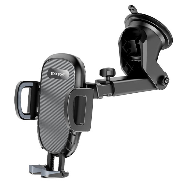 Фото - Автодержатель BOROFONE BH53 Black Grey (6931474751867)