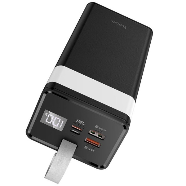 Фото - Батарея мобильная HOCO J86 Powermaster 22.5W 40000mAh Black (6931474759214)