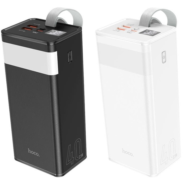 Фото - Батарея мобильная HOCO J86 Powermaster 22.5W 40000mAh Black (6931474759214)
