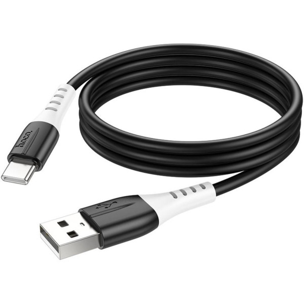Фото - Кабель синхронизации данных HOCO X82 USB to Type-C 3A, 1m Black (6931474768575)